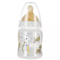 2. Nuk Butelka 150ml 0-6m First Choice+ Smoczek Lateksowy M Popielata 527885