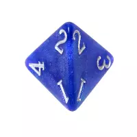 3. Komplet kości REBEL RPG - Akrylowe - Zmierzch