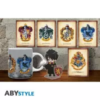 7. Zestaw Prezentowy Harry Potter: Kubek + Akrylowa Grafika + 5 Pocztówek