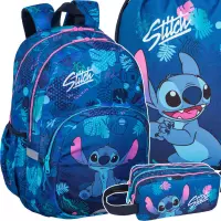 1. CoolPack Rider Zestaw Szkolny Stitch 3el Plecak F109780 + Piórnik F060780L + Worek F054780