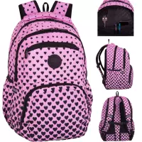 7. CoolPack Pick Plecak Szkolny Młodzieżowy Pink Marshmallow F099893