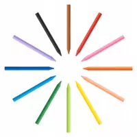 2. Bic Kids Kredki Świecowe Plastidecor 12 Kolorów 9457645