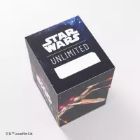4. Gamegenic: Star Wars Unlimited - Soft Crate - Pudełko na Karty - X-Wing/TIE Fighter