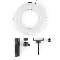 23. Hama Lampa Pierścieniowa z Mini Statywem Spotlight Smart 80