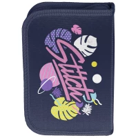 4. Paso Piórnik Dwuklapkowy bez Wyposażenia Stitch DS24BB-P001BW