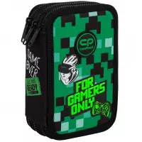 2. CoolPack Jumper 3 Piórnik Trzykomorowy Z Wyposażeniem Game Zone F067826