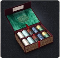 1. Iron Clays: Żetony do gry Brass (200)