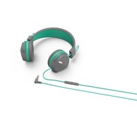 1. Hama Słuchawki On-Ear-Stereo-Headset "Next", Grau/Turkis