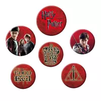 2. Harry Potter Zestaw Przypinek - Ikony