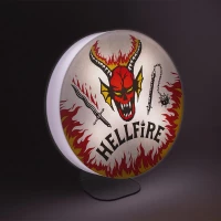 3. Lampka Stranger Things klub Hellfire - Logo