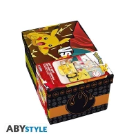 2. Zestaw Prezentowy Pokemon: Szklanka + Kubek Termoaktywny + Notatnik 'Pikachu"