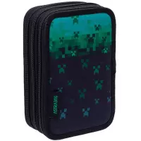 3. AstraBag Piórnik Trzykomorowy z Wyposażeniem AC31 Do Your Best 503025022