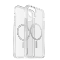 2. OtterBox Symmetry Clear Plus - obudowa ochronna do iPhone 15 kompatybilna z MagSafe (clear)