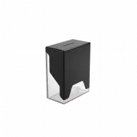 4. Gamegenic: Bastion 50+ - Pudełko na Karty - Black/Clear