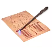 2. Różdżka Deluxe Lumos Harry Potter - Hermiona - 35 cm (z akumulatorem)