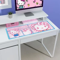 4. Hello Kitty Mata na Biurko - Podkładka pod Myszkę - 80x30 cm