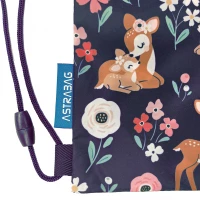 3. AstraBag Worek Szkolny Na Sznurkach AD1 Baby Deer 507024045
