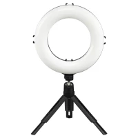 22. Hama Lampa Pierścieniowa z Mini Statywem Spotlight Smart 80