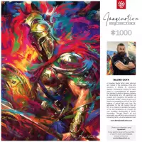2. Good Loot Imagination Puzzle: Blend Cota The Illyrian Warrior / Iliryjski Wojownik (1000 elementów)