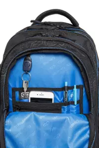 5. CoolPack Factor Plecak Szkolny Topograpy Blue 92722CP