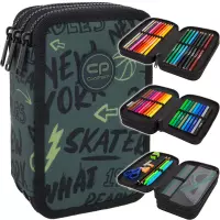 5. CoolPack Jumper 3 Piórnik Trzykomorowy Z Wyposażeniem Tiger F067931