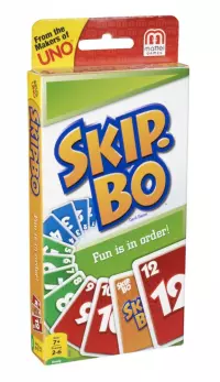 1. Mattel Gra Skip Bo 52370 