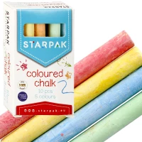 1. Starpak Kreda Szkolna Kolorowa 10 sztuk 262683