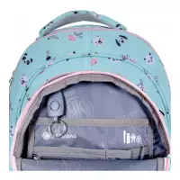 9. AstraBag Zestaw Szkolny 3el. Teddy Panda Plecak 502023069 + Piórnik 503023050 + Worek 507023019