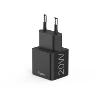 1. Hama Ładowarka Sieciowa Mini Power Delivery (PD)/Qualcomm® 20W Czarna