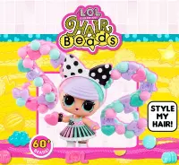 7. MGA LOL Laleczka z Niespodzianką Hair Beads Koraliki 559622