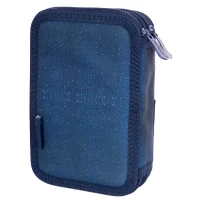 3. AstraBag Piórnik AC2 Dwukomorowy bez Wyposażenia Galaxy 503022047