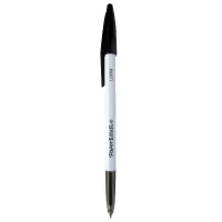 1. Paper Mate Długopis Jednoroazowy 045 ze Skuwką 1.0mm Czarny 2084379