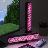 8. Minecraft Zestaw 2 Lampek Wielokolorowych + Pilot