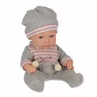 4. Mega Creative Lalka Bobas 22cm + Łóżeczko 544402