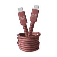 1. Fresh 'n Rebel Kabel USB-C USB-C 2.0 Safari Red