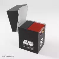 2. Gamegenic: Star Wars Unlimited - Soft Crate - Pudełko na Karty - Black/White
