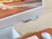 2. Satechi USB-C Clamp Hub for 24" iMac - Hub do iMac M1 2021 24" oraz 27" Studio Display 2022 USB-C Silver