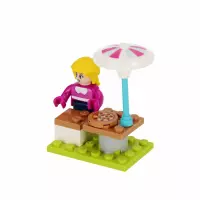 15.  Mega Creative Alleblox Klocki Konstrukcyjne 99 elementów Girl Cukiernia 547905
