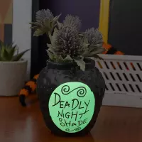 4. Przybornik na Biurko - Doniczka Miasteczko Halloween (świeci w ciemności)