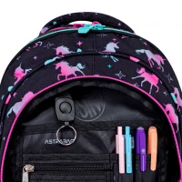 7. AstraBag Plecak Szkolny AB300 Unicorn Squad 502024088