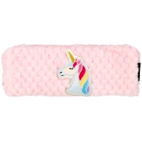 2. Starpak Piórnik Pluszowy Pink Unicorn Szkolny 490727