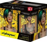 1. Kubek z Termoaktywną Aplikacją Game Art Chronicles Cyberpunk 2077 Judy & Gustav Klimt