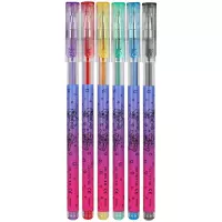 3. Coolpack Długopisy Żelowe Brokatowe 6 Kolorów 91378PTR