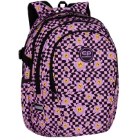 1. CoolPack Factor Plecak Szkolny Młodzieżowy Purple Pot F002819