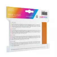 2. Gamegenic: Prime CCG Sleeves (66x91 mm) - Koszulki na Karty - Orange - 100 sztuk
