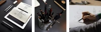 1. Rotring Zestaw Ołówek Automatyczny Metalowy 600 0.7mm Niebieski 142673 2114267