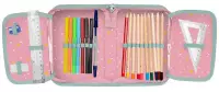 1. Paso Piórnik Dwuklapkowy z Wyposażeniem Stitch Pastel DS25FF-P001
