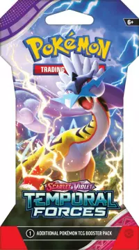 4. Pokemon TCG: Scarlet & Violet - Temporal Forces - Sleeved Booster Box (24)