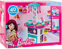 8. Kuchnia Barbie Duża Kran z Wodą Efekty Dźwiękowe i Świetlne 