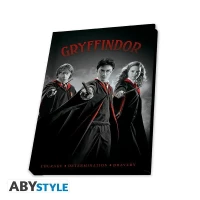6. Zestaw Prezentowy Harry Potter: Kubek + Brelok + Notatnik A6